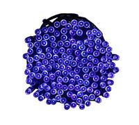 Tuokay Plug in Fairy Lights with Memory Function, 23m 200 LED 8 Modes Blue | Super Bright, IP44 Waterproof, Decorative Indoor String Lights for Tree Gazebo Patio Lawn Yard Ornament