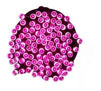 Tuokay Plug in Fairy Lights with Memory Function, 23m 200 LED 8 Modes Pink | Super Bright, IP44 Waterproof, Decorative Indoor String Lights for Tree Gazebo Patio Lawn Yard Ornament
