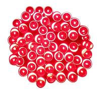 Tuokay Super Bright Plug in Fairy Lights with Memory Function, 12m 100 LED Decorative Indoor String Lights for Gazebo Patio Yard Fence Ornament (Red)