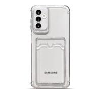 Tuokiou Clear Wallet Card Slot Case for Samsung Galaxy A13 5G, 6.5 inch, Black, TPU Shockproof Soft Cover with Cute Card Holder