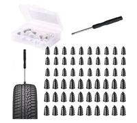 TUOKLNC 10 50pcs Tubeless Tyre Repair Nails Flat Tire Puncture Plug Kit Car Motorcycle Screws Rubber Metal Vacuum Tyre Puncture Tools for Truck Scooter(50 PCS)
