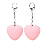 TUOKLNC 2Pcs Multi-Purpose Hanging Night Light, Type-C Rechargeable Small Bag for Illuminator, Keychain Pendant for Handbag, for Women Ladies(Heart)