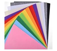 TUOKLNC 40Pcs 1mm Thick Felt Fabric Squares | 20x30cm Non-Woven Polyester Sheets - Assorted Colors for Sewing, Patchwork & DIY Craft Projects, Fade-Resistant & Easy to Cut(10x10cm 40pcs)