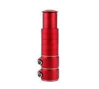 TUOKLNC Adjustable for Bicycle Stem Height Extender 28.6mm for MTB Road Bike, High-Strength Aluminum Alloy Handlebar Riser Adapter, Bike Fork Stem Rise Up Cycling Parts(Red Extended)