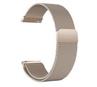 TUOKLNC Milanese Loop Magnetic Metal Band 20mm 22mm Quick Release for Samsung Galaxy Watch 6 5 4 Classic 46 47mm Bip 5 GTR 4 3 GTS(Black 2,22MM)