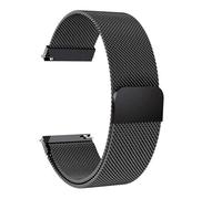TUOKLNC Milanese Loop Magnetic Metal Band 20mm 22mm Quick Release for Samsung Galaxy Watch 7 6 5 4 40mm 44mm Classic Active 2 GT(Silver,22mm)