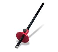 TUOKLNC Precision Woodworking Scriber and Marking Tool - Dual Inch & MM Scale for Drawing Parallel Lines, Mortise Layout, and Carpentry Measuring