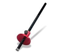 TUOKLNC Precision Woodworking Scriber & Marking Gauge - Dual Inch/MM Scale Wheel Tool for Parallel Lines, Mortise/Tenon Layout & Carpentry Measuring