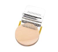 TUOKLNC Small Loom for Beautiful Stitching, Metal DIY Textile Tools & Darning Machine, Handheld Quick Weave Tool for Fun Mending, Portable Repair Loom for Clothes and Socks(10 Hooks)