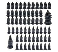 TUOKLNC Vacuum Tire Repair Screws, 50PCS Self-Service Tyre Puncture Fast Fix Kit for Car Motorcycle Truck Tractor Wheel, Universal Tubeless Rubber Nail Auto Emergency Tool(20 large)