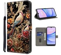 TUOLISG Case for Honor 200 Lite 6.7-Inch phone case,PU Leather Shockproof Wallet Style Case with Kickstand and Magnetic Clasp for Honor 200 Lite,Skylark