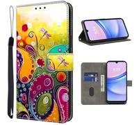 TUOLISG Case for Honor Magic 7 Pro 6.8 inch phone case,PU Leather Shockproof Wallet Style Case with Kickstand and Magnetic Clasp for Honor Magic7 Pro,Flower Vine