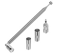 TUOLNK 75 Ohm FM Radio Antenna Telescopic FM Aerial Replacement 75cm 7-Sections for Denon Pioneer Marantz Bose Wave Music System Bluetooth Stereo Indoor Receiver Audio Radio AV Receiver