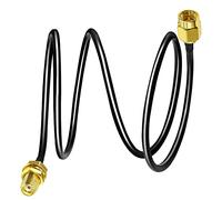 TUOLNK Wifi Antenna Extension Coaxial Cable 3.3ft(1M), SMA Male to SMA Female Coax Cable Patch Lead, Low Loss RG58 Coax for 3G/4G/5G/LTE/GPS/WiFi Antenna