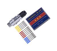TUONAI CB09 Graphtec Blade Holder with 30Pcs 30 45 60 Degree Graphtec Blades for CB09 CB09U Graphtec Blade Plotter Vinyl Cutter