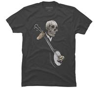 TUOPUKEJI The Banjo Blues Men's Graphic T Shirt Size M