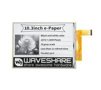 TUOPUONE 10.3inch Flexible E-Paper E-Ink Raw Display 1872×1404 Resolution Black and White Color 2-16 (1-4 bit) Grey Scales Parallel Port Communication without PCB