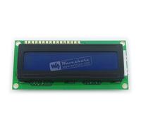 TUOPUONE 1602 LCD 16 Characters * 2 Lines Character LCD Module White Character For Logic Circuit Blue Backlight 5V