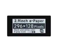 TUOPUONE 2.9inch Touch e-Paper Module Compatible with Raspberry Pi Pico 296×128 Resolution Black/White Colors 4 Grayscale SPI Communication