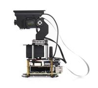 TUOPUONE 360° Omnidirectional High-Torque 2-Axis Expandable Pan-Tilt Camera Module Compatible with Raspberry Pi 4B/5 Driven by Serial Bus Servos Based On General Driver Board for Robots