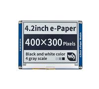 TUOPUONE 4.2inch E-Ink Display Module Compatible with Raspberry Pi 400x300 Resolution with Embedded Controller SPI Interface Without Electricity
