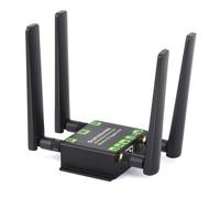 TUOPUONE 5G M.2 to Gigabit Ethernet Converter 5G M.2 to USB3.1 Aluminum Alloy Case Wall-Mount Support Quad Antennas Onboard M.2 Key B Interface USB3.1 Port with RM520N-GL 5G Module(Global)