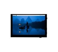 TUOPUONE 5inch High-Brightness Touch Screen for Raspbe Pi 1024x600 Pixels Resolution Toughened Glass Panel HDMI Interface IPS Panel Narrow-bezel Capacitive Touch Display, Air bonding process