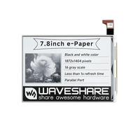 TUOPUONE 7.8inch E-Ink Raw Display Compatible with Raspberry Pi/Jetson Nano/STM32 1872×1404 Pixels Resolution Parallel Port Without PCB Black White Color