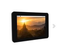 TUOPUONE 7inch Capacitive Touch IPS Display Compatible with Raspberry Pi with White Protection Case 1024×600 Resolution DSI Interface