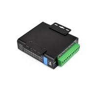 TUOPUONE 8-Ch RS485 to RJ45 Ethernet Serial Server 8 Channels RS485 Independent Operation Rail-mount Industrial Isolated Serial Module without PoE Function