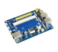 TUOPUONE Compute Module IO Board Compatible with Raspberry Pi With PoE Feature Composite Breakout Board For Developing With RPi CM3 / CM3L / CM3+ / CM3+L