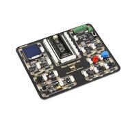TUOPUONE Entry-Level Sensor Kit Compatible with Raspberry Pi Pico Including Pico Expansion Board and 15 common modules All-in-one design (The Sensor Kit only)