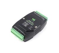 TUOPUONE Industrial 8-Ch Analog Acquisition Module 12-Bit High-Precision Supports Voltage and Current Acquisition DC 7~36V Wide Voltage Power Supply Modbus RTU Protocol(0-5V)