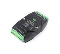 TUOPUONE Industrial 8-Ch Analog Acquisition Module 12-Bit High-Precision Supports Voltage and Current Acquisition DC 7~36V Wide Voltage Power Supply Modbus RTU Protocol(0-10V)