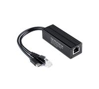 TUOPUONE Industrial Gigabit PoE Splitter 5V 5A Type-C Power Output Port Onboard MPS Control Chip, Safer And More Stable