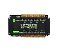 TUOPUONE Industrial Modbus RTU 8-ch Relay Module (E) with RS485 Interface 30A High Current Multi Isolation Protection Circuits Rail-mounted Case