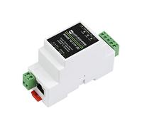 TUOPUONE Industrial Serial Server RS485 to RJ45 Ethernet TCP/IP to Serial Support Rail-Mount with POE Function Electrical Isolation