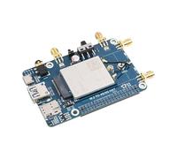 TUOPUONE LTE Cat 6 Communication HAT Compatible with Raspberry Pi LTE-A Global Multi-band GNSS Positioning Comes with EM060K-GL Module