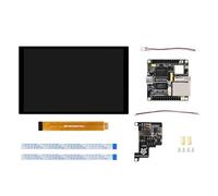 TUOPUONE Lyra Ultra RK3506B Linux Micro Development Board Onboard 8GB eMMC Integrates Triple-core ARM Cortex-A7 and ARM Cortex-M0 Processors with WFi, 8GB eMMC and 10.1inch LCD