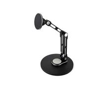 TUOPUONE Magnetic N52 Neodymium Magnet Portable Monitor Adjustable Stand, Compatible With 4~18.5inch Monitors, Supports Multi-axis Rotation, Comes With Magnetic Metal Rings, Foldable For Easy Storage