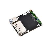 TUOPUONE Mini Dual Gigabit Ethernet Base Board/Mini-Computer Kit Designed for Raspb Pi Compute Module 5 (NOT Included) For All Variants Of CM5