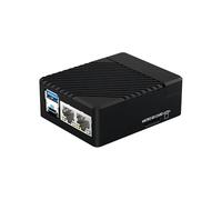 TUOPUONE Mini Dual Gigabit Ethernet Base Board/Mini-Computer Kit Designed for Raspb Pi Compute Module 5 (NOT Included) For All Variants Of CM5 With Aluminum Alloy Case