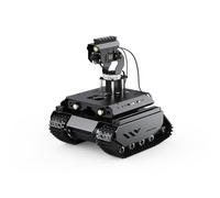 TUOPUONE UGV Beast Open-source Off-Road Tracked AI Robot Compatible with Raspberry Pi 5 Dual controllers All-metal Body Computer Vision Without RPi5,With Pan-Tilt Module