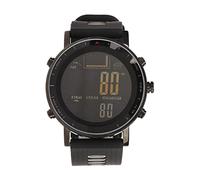 TUORE Multifunctional Watch, Electronic Watch with Height Gauge Air Pressure Tracking 10 ATM Waterproof for Fishing Hiking (Black and Gray)