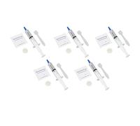 TUORE Thermal Conductive Paste, Strong Adhesion Poisonless 3.2W/m.k Metal Free 5 Pieces Thermal Paste for CPU GPU (10ml, 0.53oz)