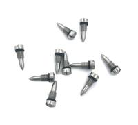 TUOREN 10Pcs Saxophone Key Damping Screws 3mm Alto Sax Rat-tail Screws with Rubber Ring Kit Stainless Steel Saxophone Repair Screw Parts Saxophone Accessories