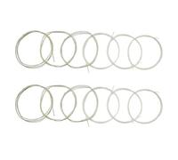 TUOREN 2 Sets of 6 String Guitar Strings Replacement Parts, Nylon String for Classical Guitar Include 3 Clear Nylon and 3 Nylon Core Alloy Winding
