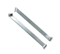 TUOREN 2Pcs Guitar Truss Rod Crank, Metal Compact Slotting Truss Rod Nuts Wrench Compatible with Fender Telecaster Stratocaste Guitar Repair Tool Parts