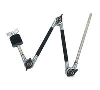 TUOREN Cymbal Boom Arm Holder Attachment Adjustable Multifunctional Percussion Cymbal Arm 24.4inch Cymbal Extension Mounting Bracket for Cymbal Stand Drum Set Hardware Accessories