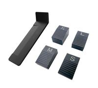 TUOREN Guitar Floating Tremolo Set Up Blocks Slider and Tremolo Bridge Shim Compatible with Floyd Rose Electric Guitar Accessories, Guitar Luthier Tool Set 1/4" - 3/4"